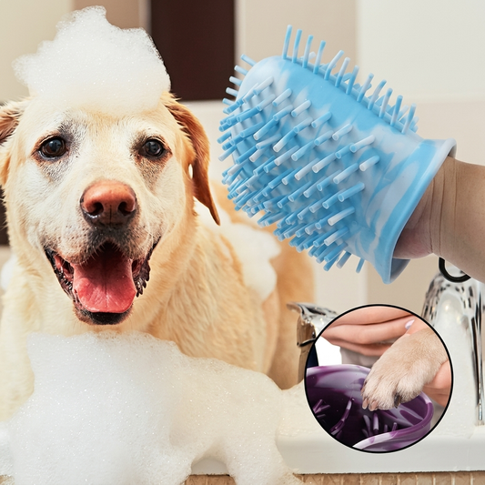 Dog paw cleaner cup product shot 1